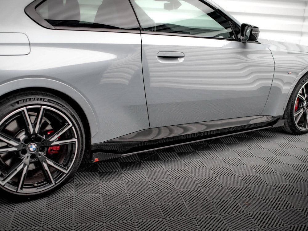 Street PRO Side Skirts Diffusers + Flaps - BMW 2 Series (Coupe M-Pack / M240i G42)