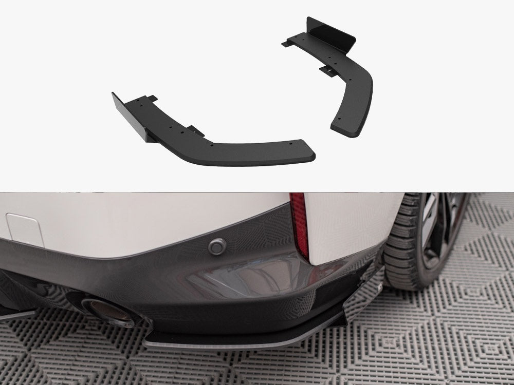 Street Pro Rear Side Splitters + Flaps - BMW 2 Series (Coupe M-Pack G42)