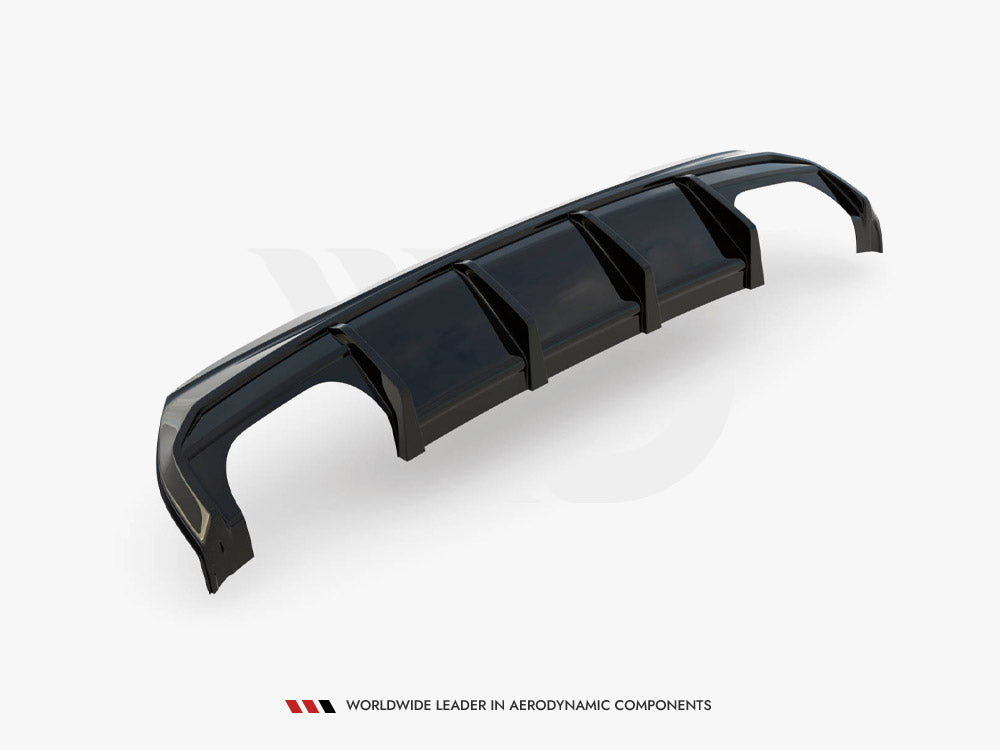 Rear Valance V.3 - BMW 1 Series F40 (M Sport / M135i (Double Exhaust Version)