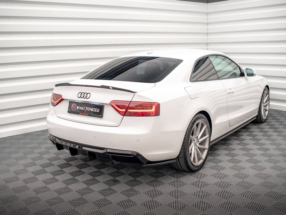 Rear Side Splitters - Audi A5 Coupe 8T Facelift