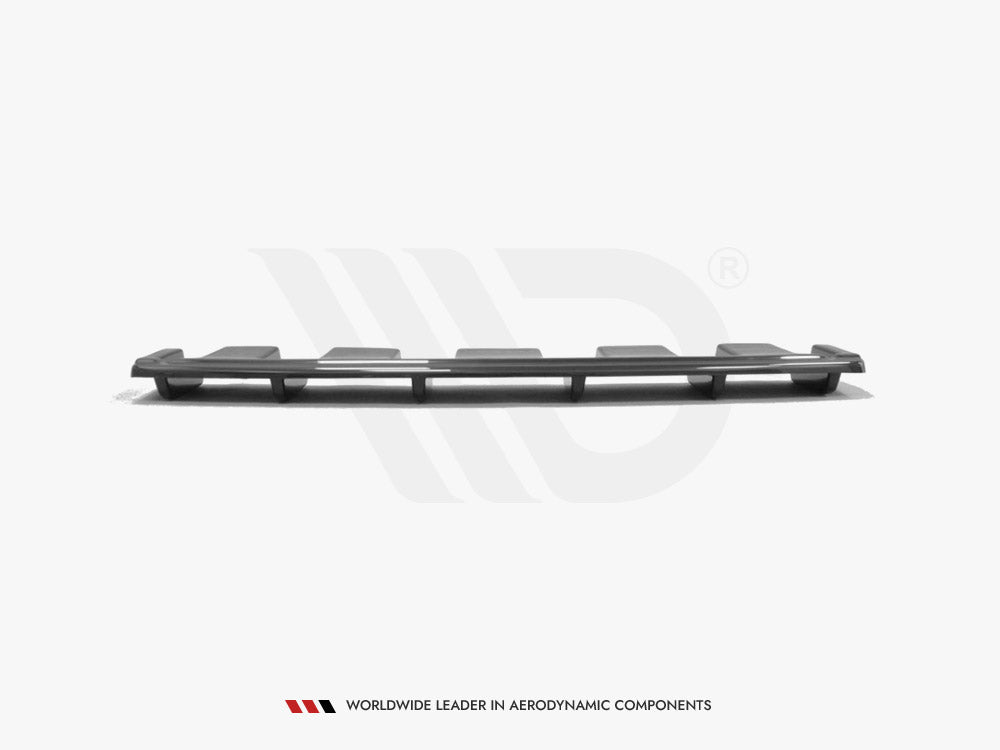 Central Rear Splitter (Vertical Bars) - Audi S6 C7 Avant