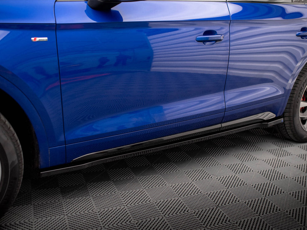 Side Skirts Diffusers - Audi SQ5 / Q5 S Line SUV / Sportback Mk2 Facelift
