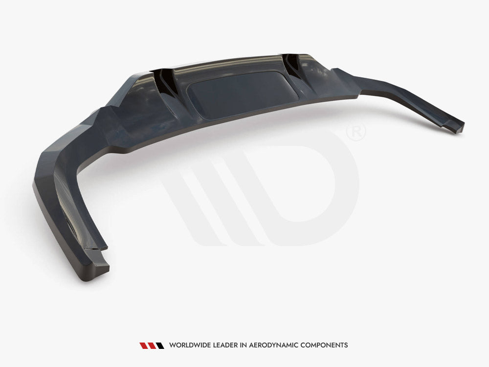 Rear Splitter (Vertical Bars) - Audi SQ5 / Q5 S Line Sportback Mk2 Facelift