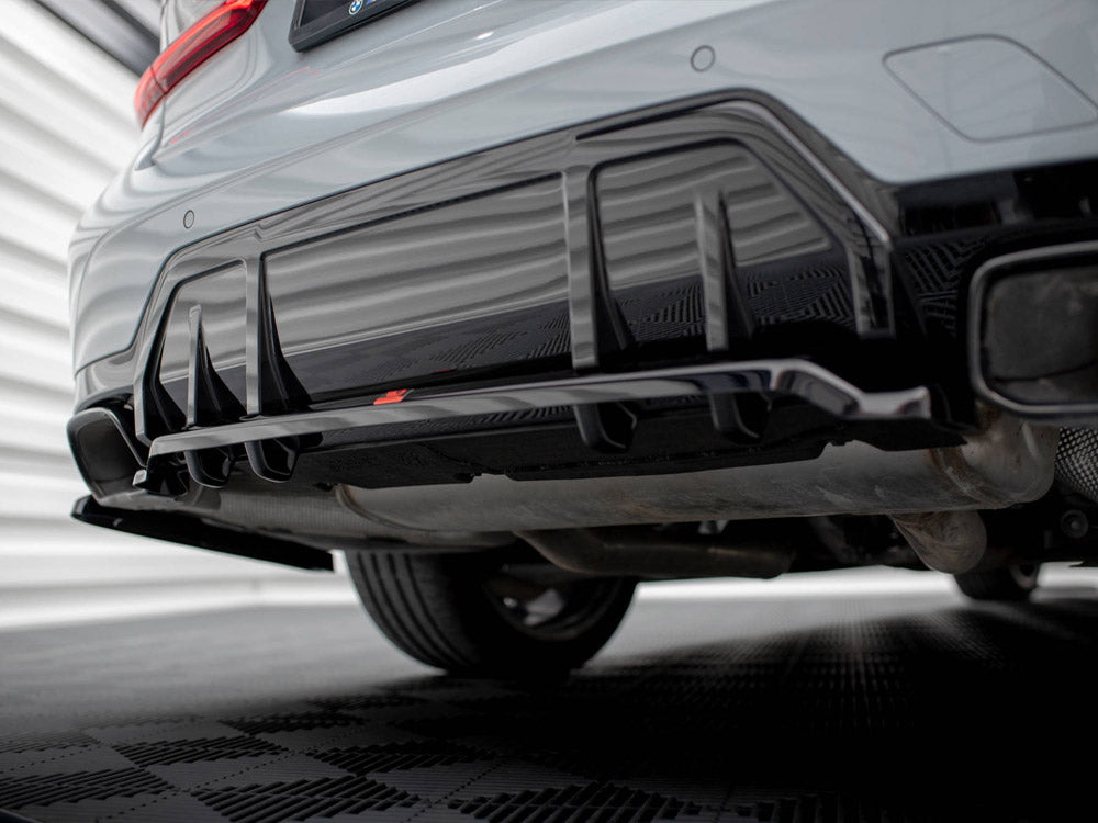 Rear Splitter (Vertical Bars) V1 - BMW M3 (40i G20 / G21 Facelift)