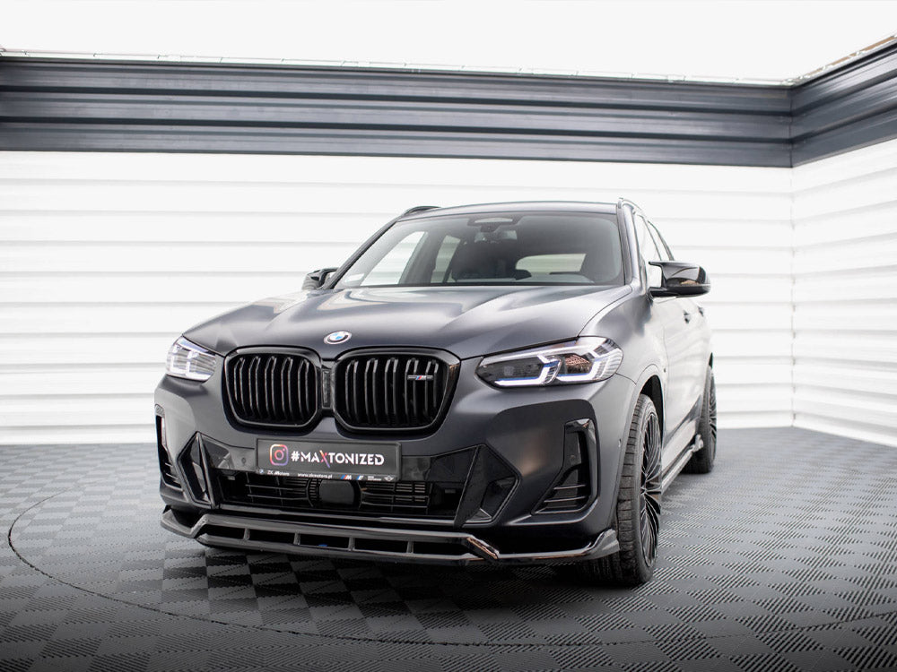 Front Splitter - BMW X3 (M-Pack G01 Facelift / iX3 M-Pack G08 Facelift)