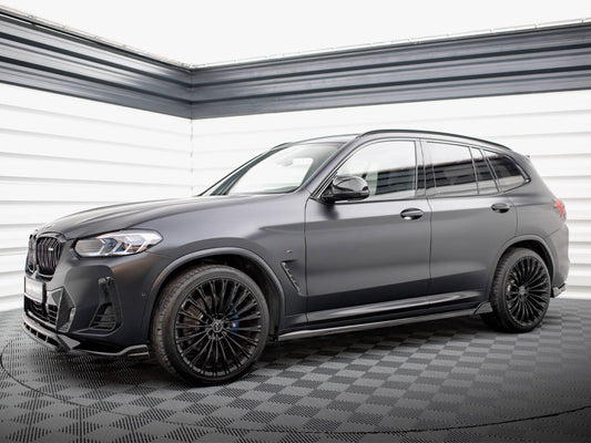Side Skirts Diffusers - BMW X3 (M-Pack G01 Facelift)