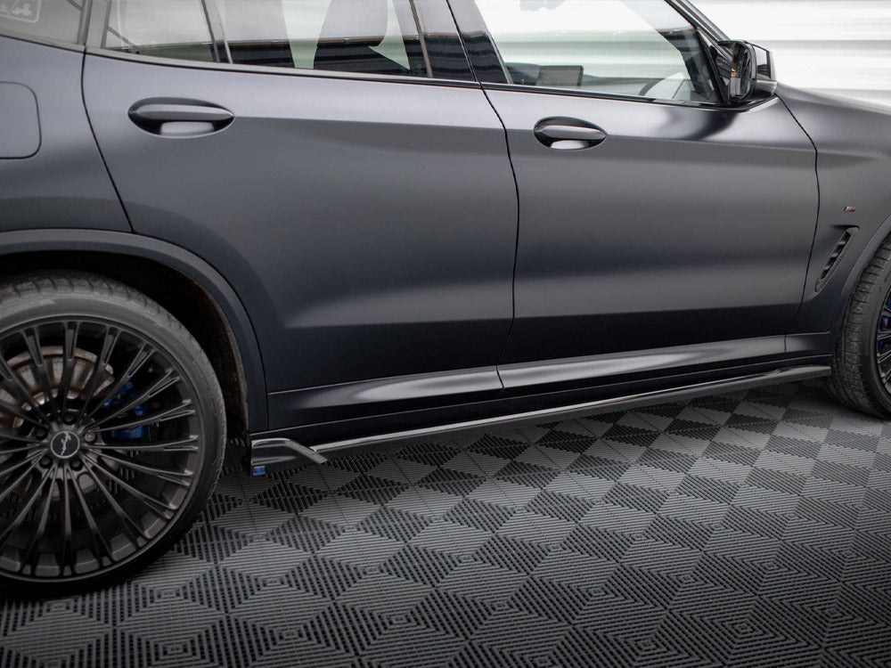 Side Skirts Diffusers - BMW X3 (M-Pack G01 Facelift)