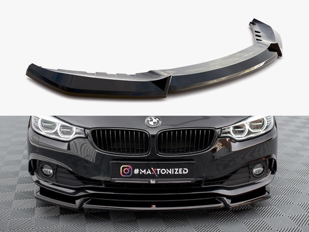 Front Splitter V2 - BMW 4 Series (Coupe / Gran Coupe / Cabrio F32 / F36 / F33)