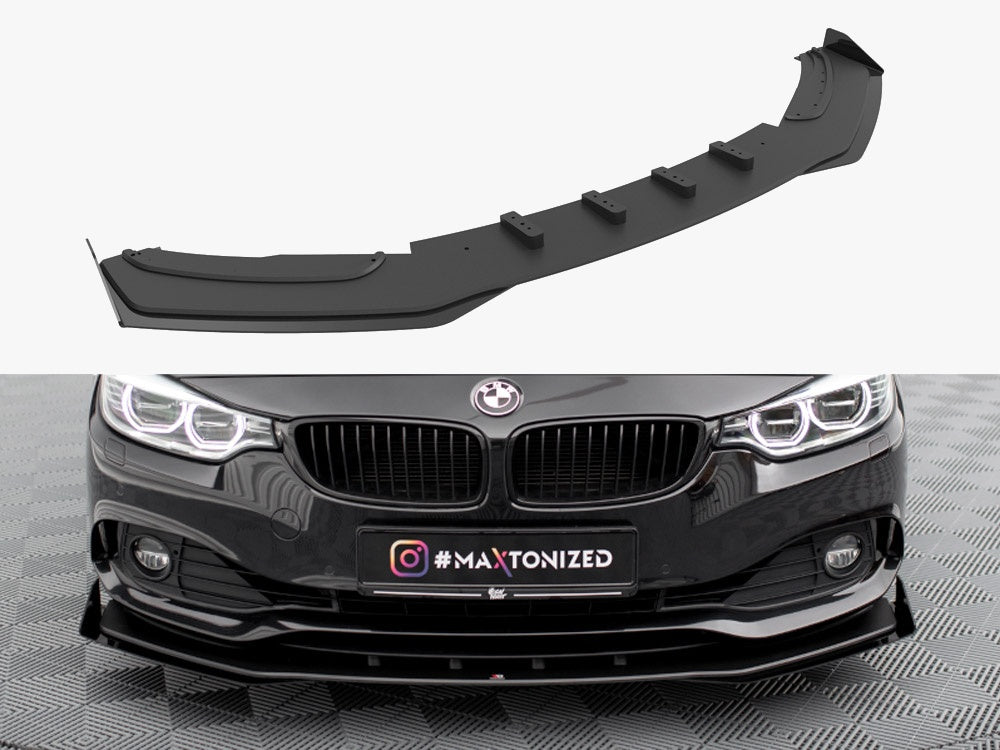 Street PRO Front Splitter + Flaps - BMW 4 Series (Gran Coupe F36)