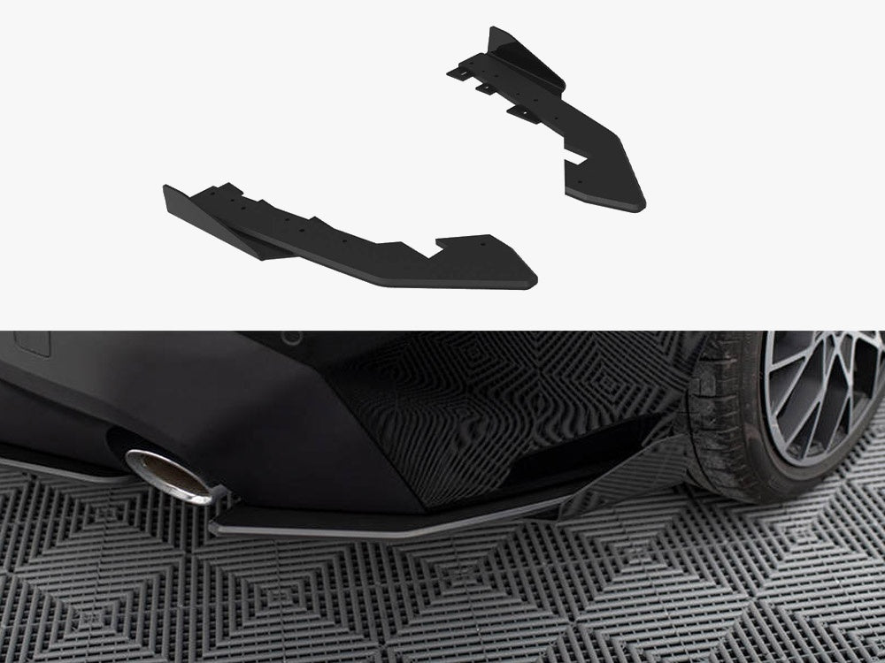 Street Pro Rear Side Splitters + Flaps - BMW 2 Series (Coupe G42)