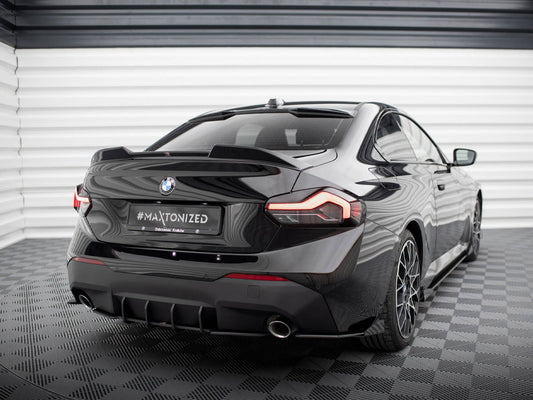 Street Pro Rear Side Splitters + Flaps - BMW 2 Series (Coupe G42)
