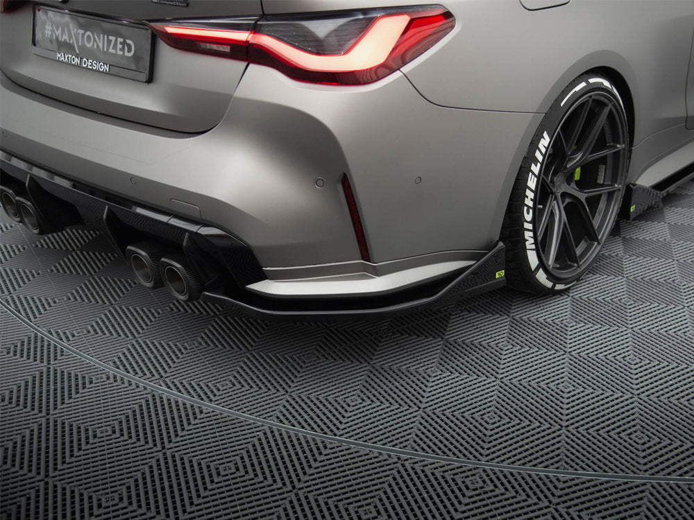 Rear Side Splitters V.3 CSL Look - BMW M4 G82 / G82 (Facelift)
