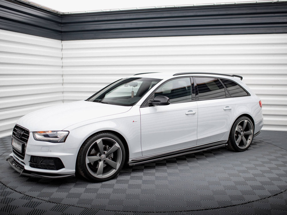 Side Skirts Diffusers V.3 - Audi A4 / A4 S Line / S4 B8