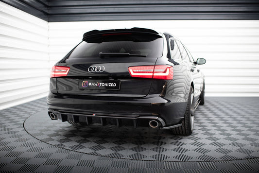 Rear Valance - Audi A6 Sedan / Avant C7 (Version with single exhausts on both sides)