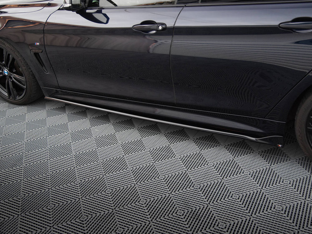 Side Skirts Diffusers V.3 - BMW 4 Series (Coupe / Gran Coupe / Cabrio M-Pack F32 / F36 / F33)