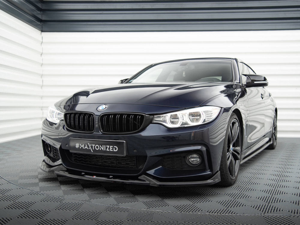 Front Splitter V.5 - BMW 4 Series (Coupe / Gran Coupe / Cabrio M-Pack F32 / F36 / F33)