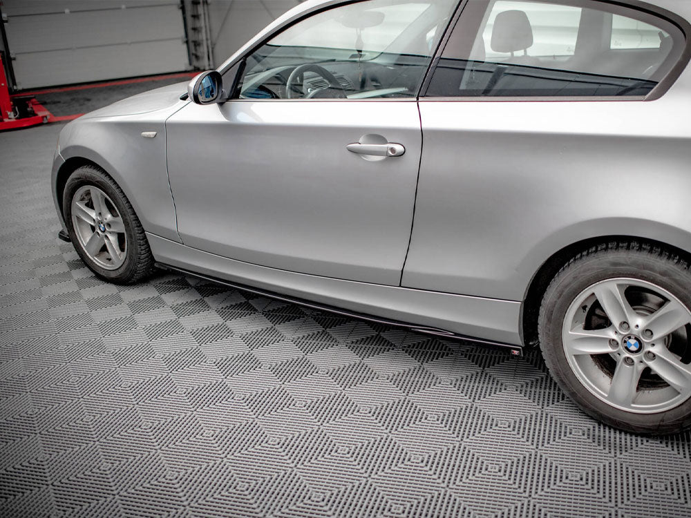 Side Skirts Diffusers V2 - BMW 1 Series E81 (Facelift)