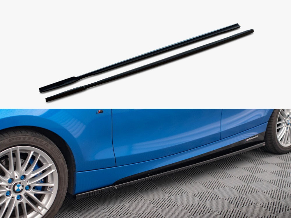 Side Skirts Diffusers - BMW 1 Series (M-Pack E87 Facelift)