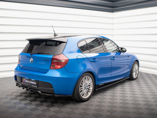 Central Rear Splitter (Vertical Bars) - BMW 1 Series (M-Pack E87 Facelift)