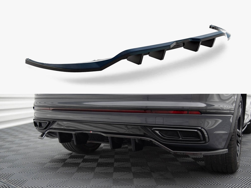 Rear Splitter (Vertical Bars) - Volkswagen Tiguan R-Line Mk2 Facelift