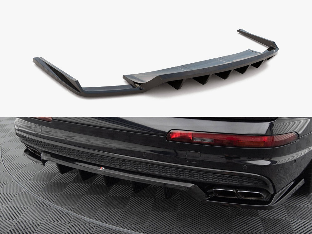 Central Rear Splitter (Vertical Bars) - Audi SQ7 Mk2