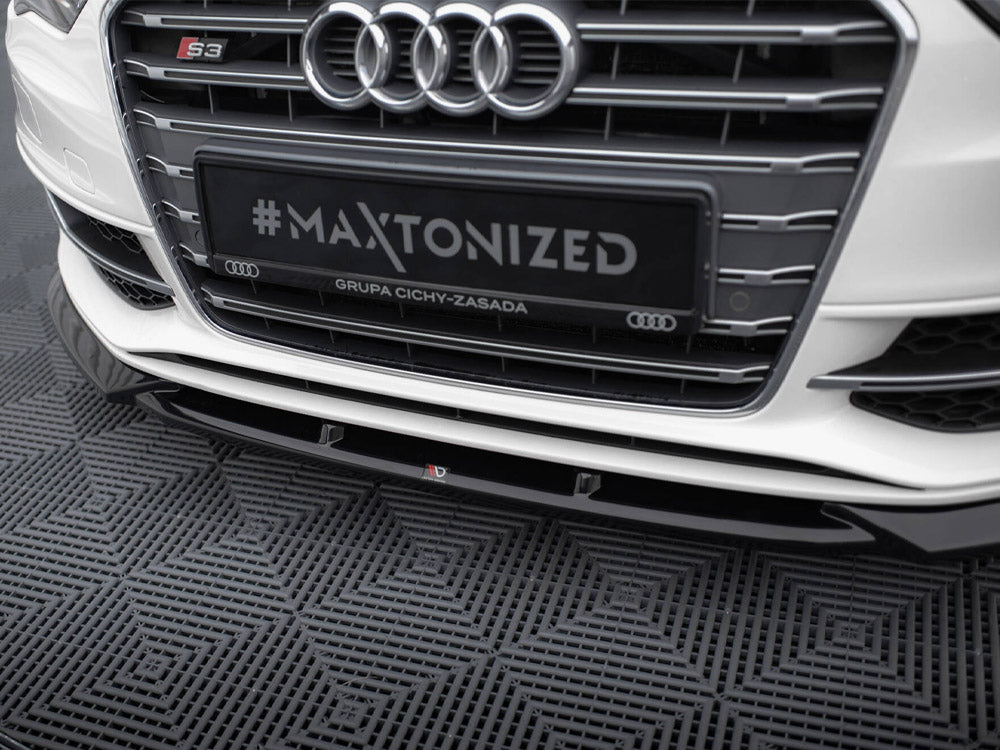Front Splitter V.2 - Audi S3 / A3 S Line Sportback / Hatchback 8V