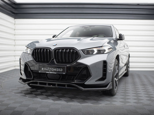 Front Splitter V2 - BMW X6 (M-Pack G06 Facelift)