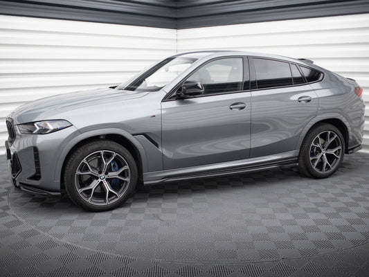 Side Skirts Diffusers V1 - BMW X6 (M-Pack G06 Facelift)