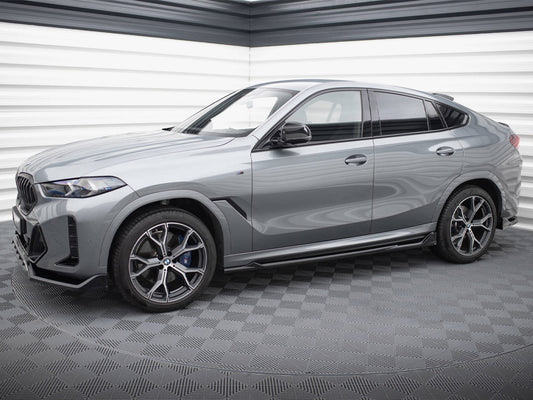 Side Skirts Diffusers V2 - BMW X6 (M-Pack G06 Facelift)