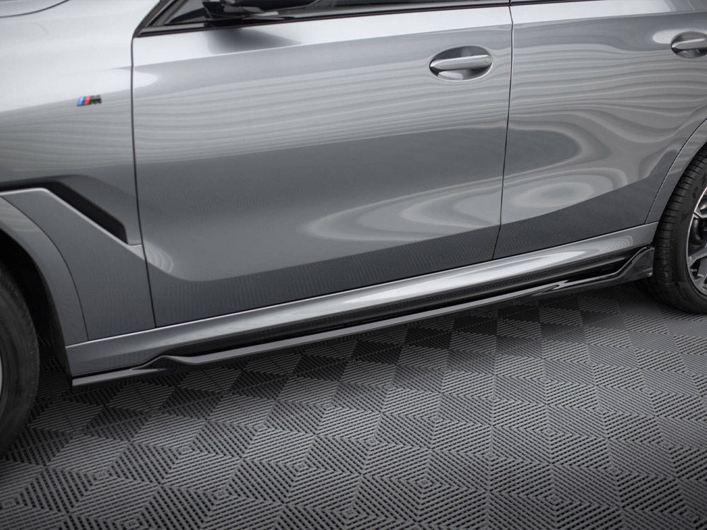 Side Skirts Diffusers V2 - BMW X6 (M-Pack G06 Facelift)