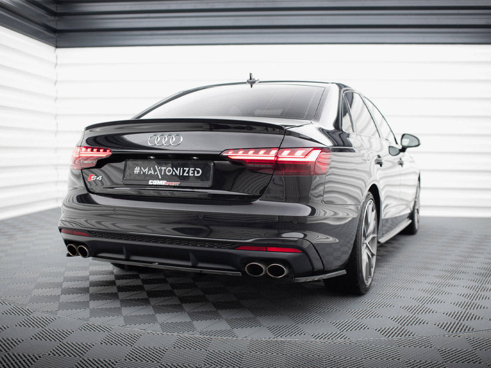 Central Rear Splitter (Vertical Bars) - Audi S4 B9 Facelift