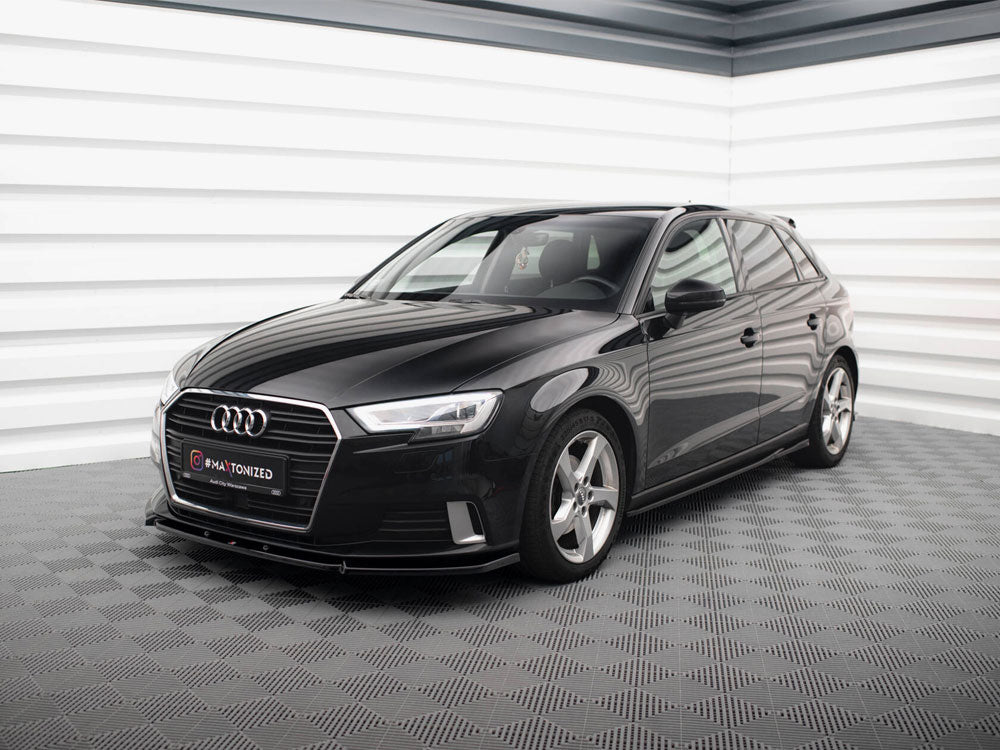 Side Skirts Diffusers - Audi A3 Sportback 8V Facelift