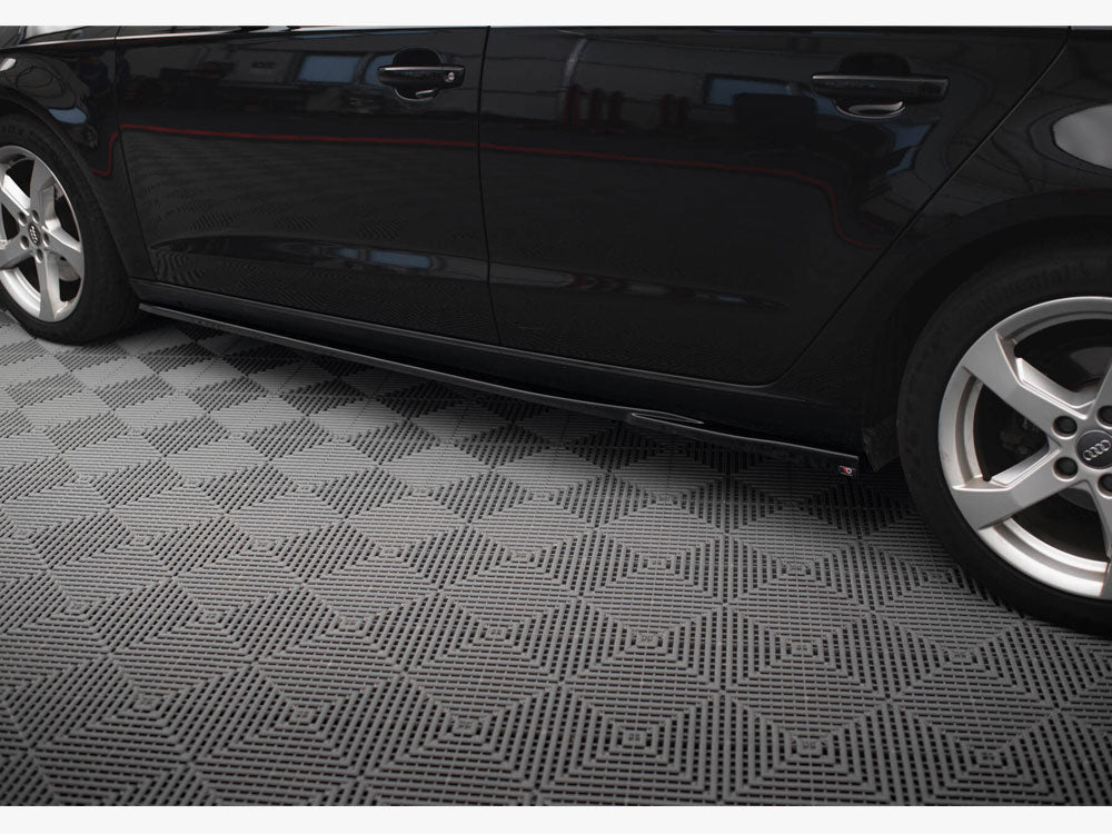 Side Skirts Diffusers - Audi A3 Sportback 8V Facelift