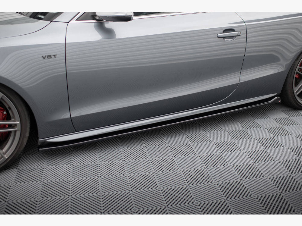 Side Skirt Diffusers V.2 - Audi S5 / A5 S Line Coupe 8T / 8T Facelift