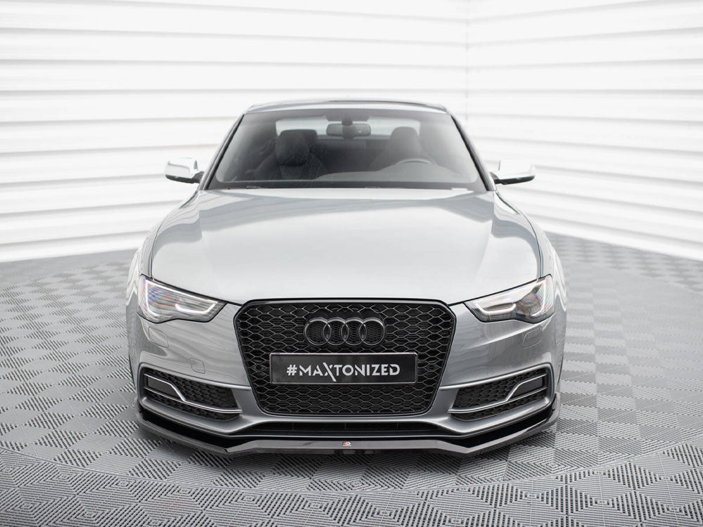 Front Splitter V.4 - Audi S5 / A5 S Line 8T Facelift