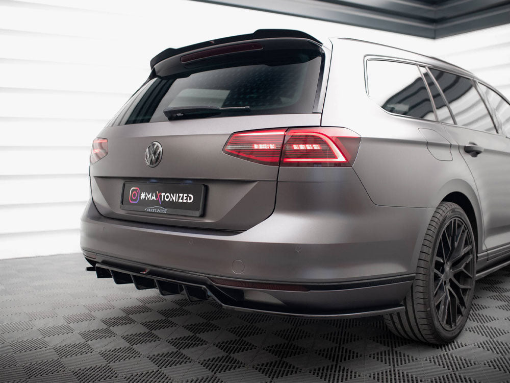 Rear Splitter (Vertical Bars) - Volkswagen Passat Sedan / Variant B8