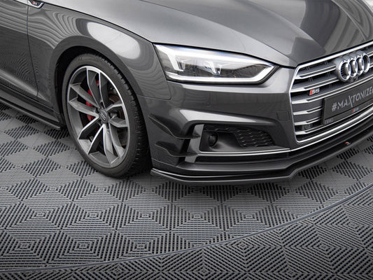 Front Bumper Wings (Canards) - Audi S5 / A5 S Line Coupe / Sportback F5