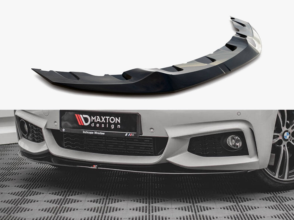 Front Splitter V2 - BMW 4 Series (Coupe / Gran Coupe / Cabrio M-Pack F32 / F36 / F33)