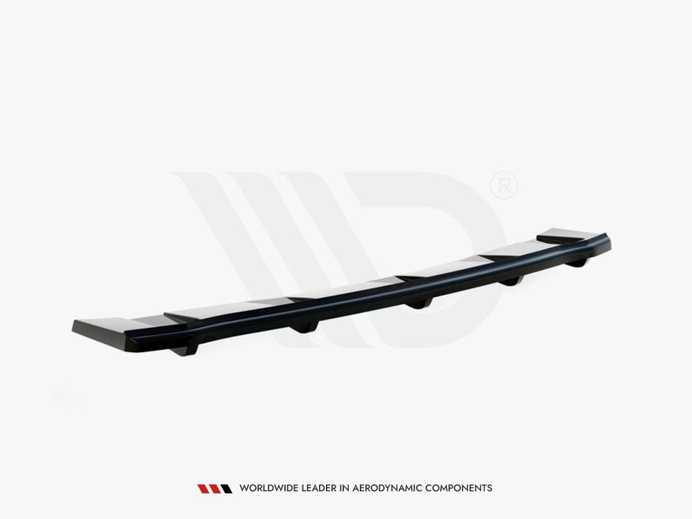 Central Rear Splitter (Vertical Bars) - Audi A5 S Line F5 Coupe / Sportback