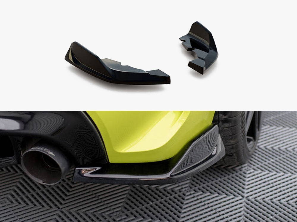 Rear Side Splitters V.8 (For Rear Valance V1) - BMW 1 Series (M-Pack / M135i F40)