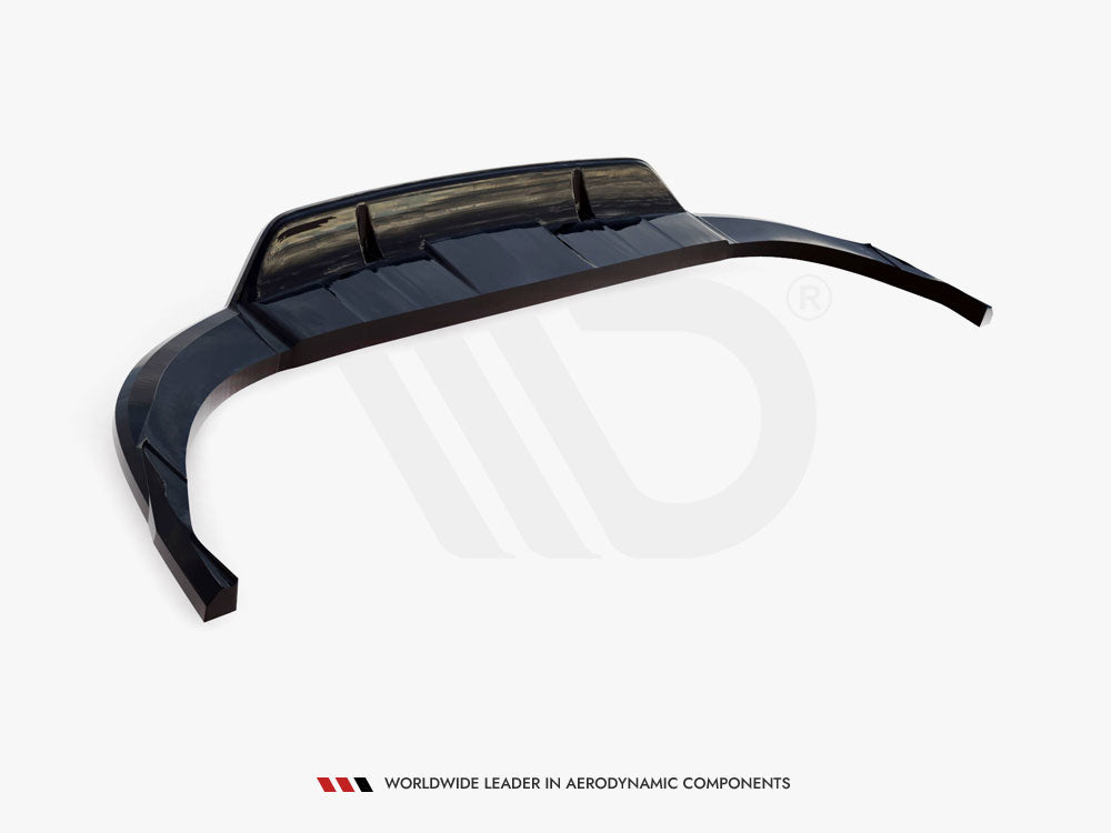 Central Rear Splitter (Vertical Bars) - Audi Q8 S Line Mk1