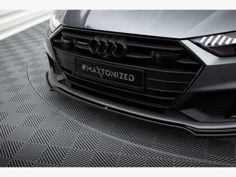 Front Splitter V.1 - Audi A7 S Line C8 / S7 C8 / C8 Facelift / S7 Facelift