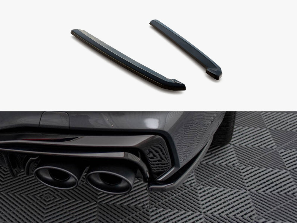 Rear Side Splitters - Audi A7 S Line C8 / S7 C8 / C8 Facelift / S7 Facelift