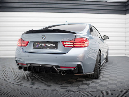 Rear Valance - BMW 4 Series (Coupe / Gran Coupe / Cabrio M-Pack F32 / F36 / F33 (Version with single exhausts on both sides)