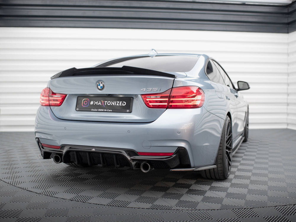 Rear Valance - BMW 4 Series (Coupe / Gran Coupe / Cabrio M-Pack F32 / F36 / F33 (Version with single exhausts on both sides)