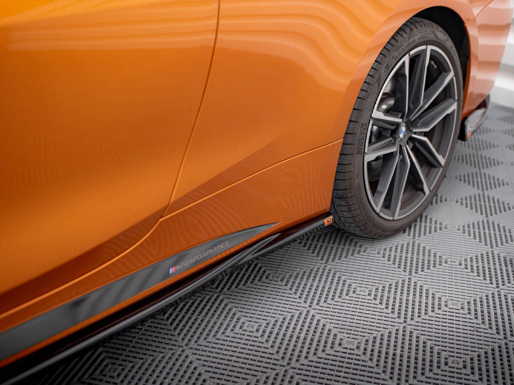 Side Skirts Diffusers V.3 - BMW 4 Series (M-Pack / M440i G22 / G23 / G22 Facelift / G23 Facelift)