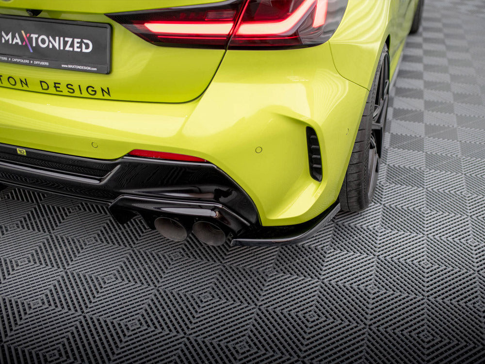 Rear Side Splitters V10 (For Rear Valance V2) - BMW 1 Series (M-Pack / M135i F40)
