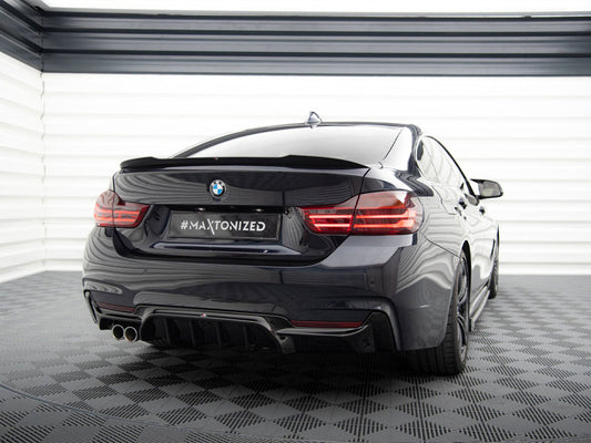 Rear Valance - BMW 4 Series (Coupe / Gran Coupe / Cabrio M-Pack F32 / F36 / F33 (Version with exhaust on one Side)