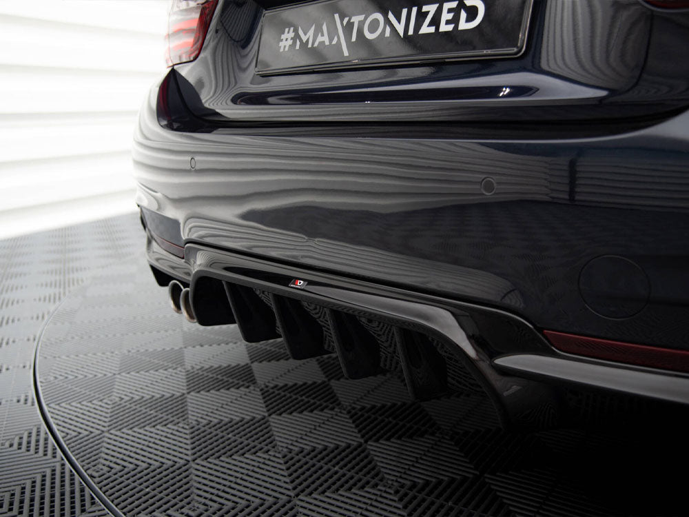 Rear Valance - BMW 4 Series (Coupe / Gran Coupe / Cabrio M-Pack F32 / F36 / F33 (Version with exhaust on one Side)