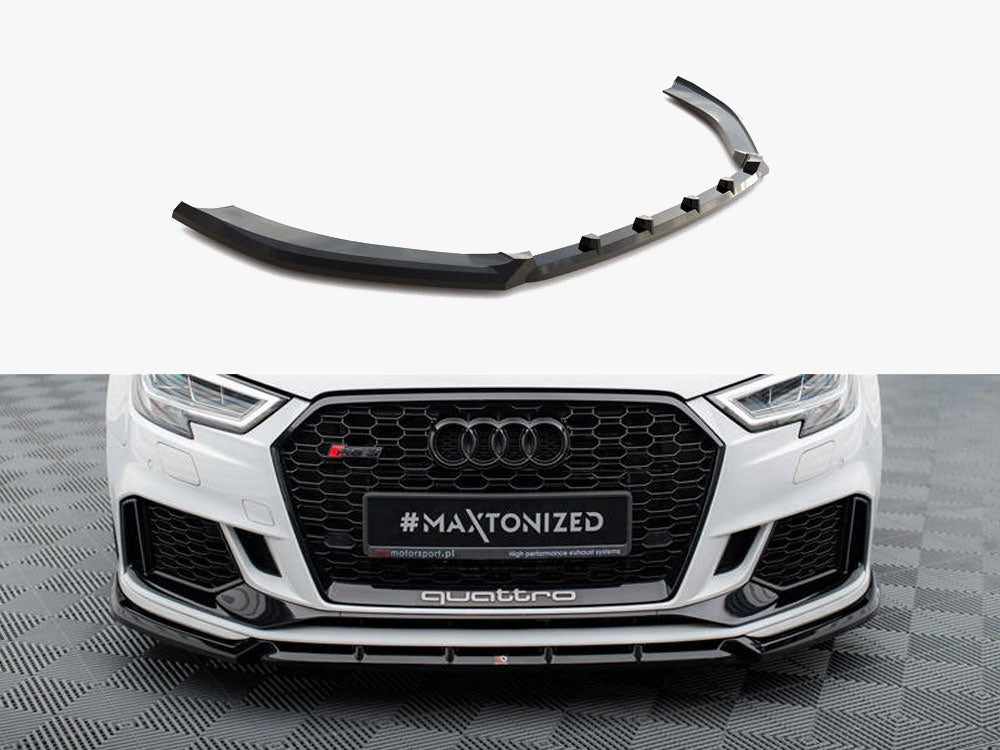 Front Splitter V.3 - Audi RS3 Sedan 8V Facelift